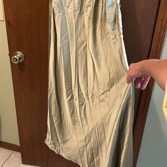 Revelry Bridesmaid satin gown - Picture 5 of 9